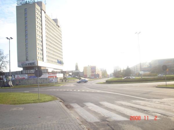 Centralny punkt Piły - hotel Gromada