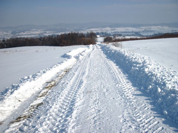 Zima 2010r. w krajobrazie