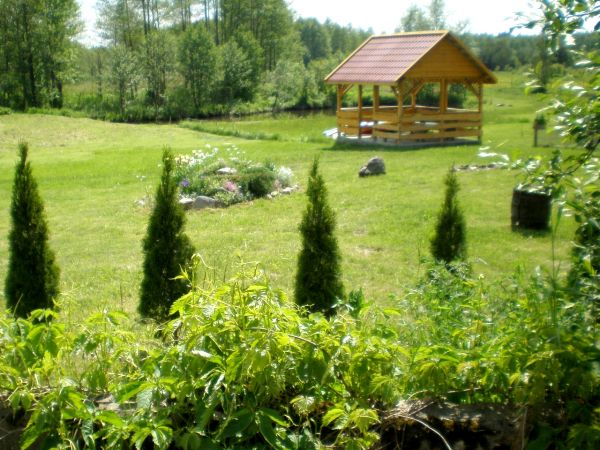 Ogród jednego z mieszkańców...