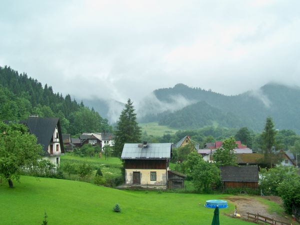 Widok na Pieniny.