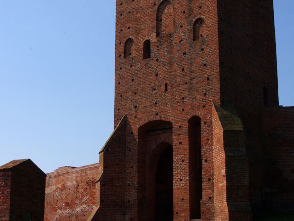 Czersk – wieża bramna
