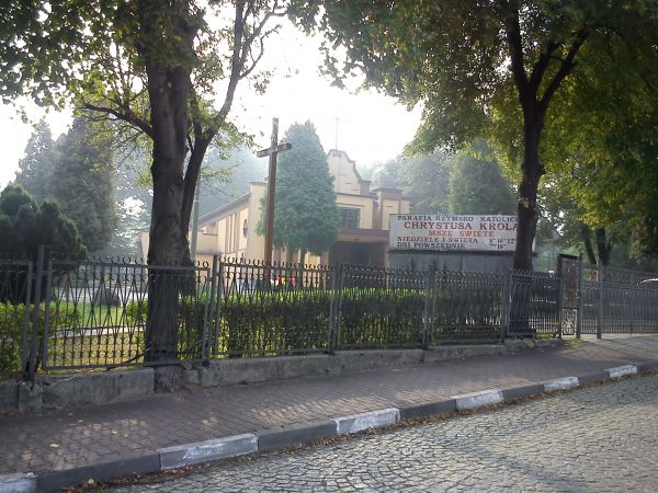 Sosnowiec-Klimontów. Kościół pw. Chrystusa Króla.