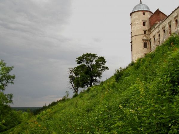 Zamek wybudowany w I poł. XVI wieku przez Mikołaja Firleja i jego syna – Piotra Firleja, pozniej w rekach Lubomirskich. W 1783 r. J.Lubomirski przegrywa z