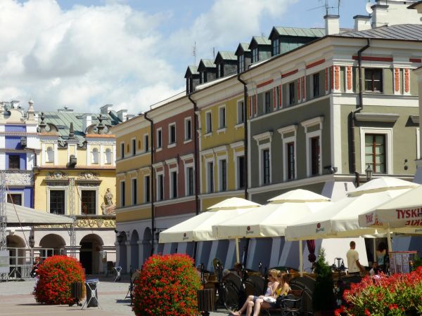 Kamienice mieszczańskie.