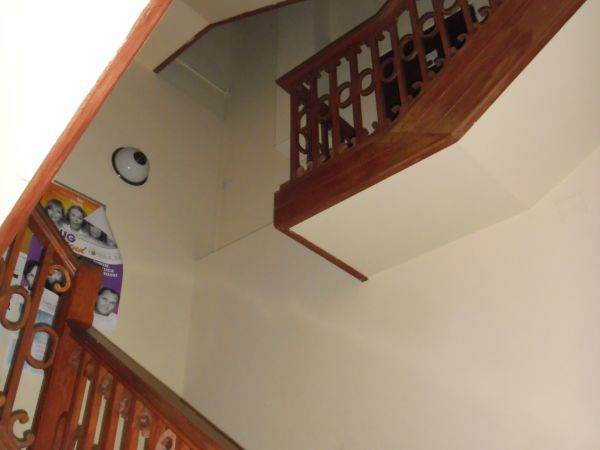 Klatka schodowa w kamienicy Lubomelskich.