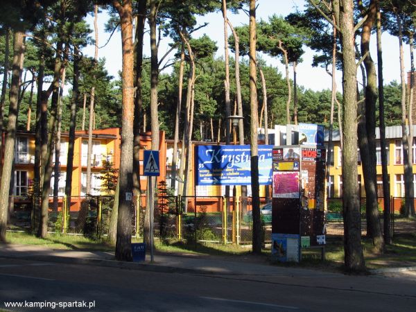 Jeden z wielu ośrodków wypoczynkowych w Pogorzelicy