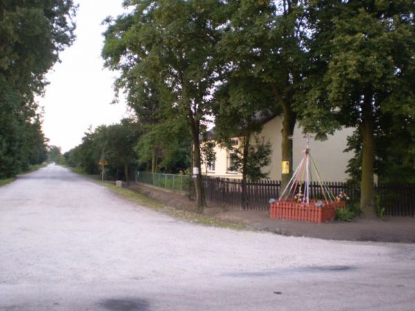 Skrzyżowanie w łówkowicach.