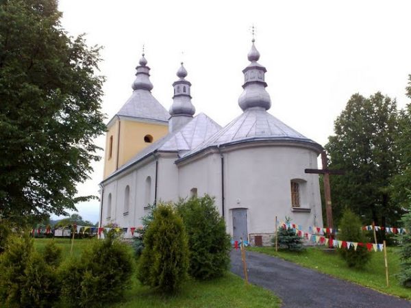 Tylawa - kościół parafialny, dawna cerkiew z 1787r.(by jaslak-60)