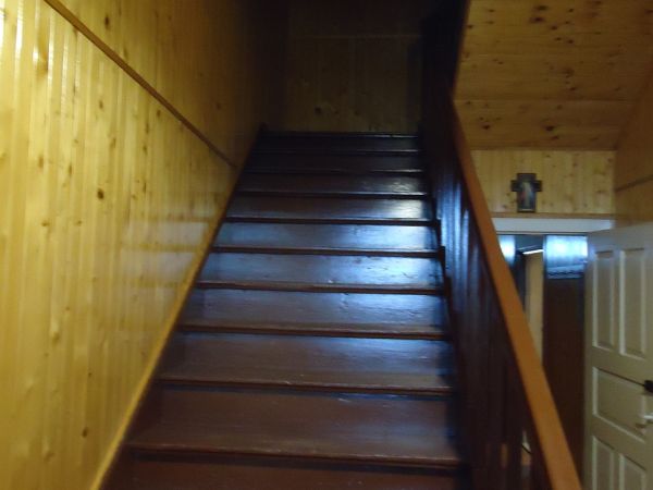 Dawny wikariat, obecnie probostwo - klatka schodowa
