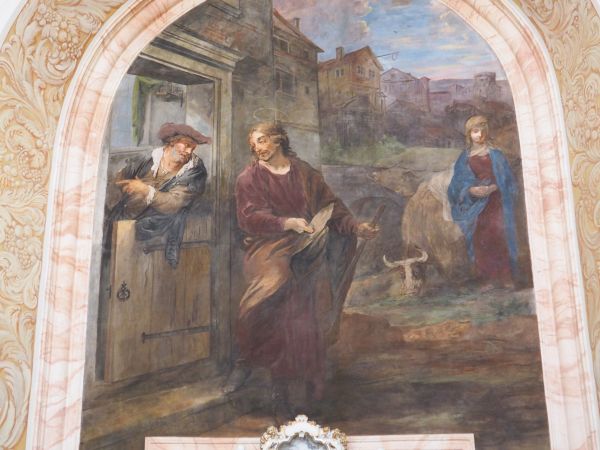 ... zabrakło miejsca w gospodzie... - „Poszukiwanie noclegu w Betlejem”.