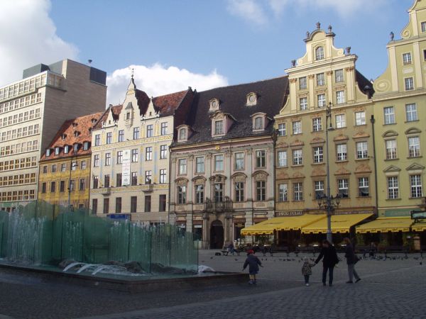 Zwiedzanie kraju - Wrocławski rynek