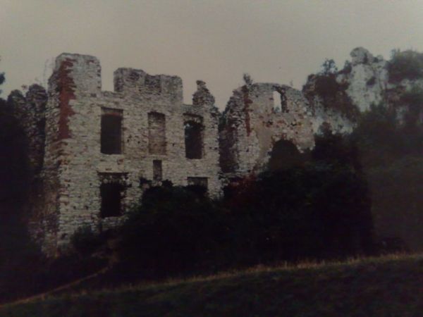 Ruiny zamku.