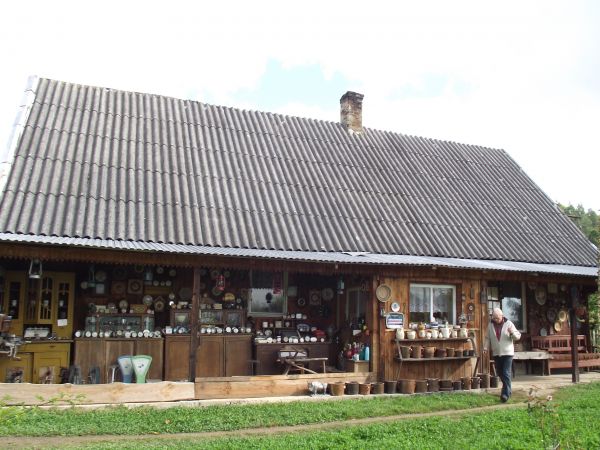 na skansenie u Tomka Kędry - na przysiółku Podlas.