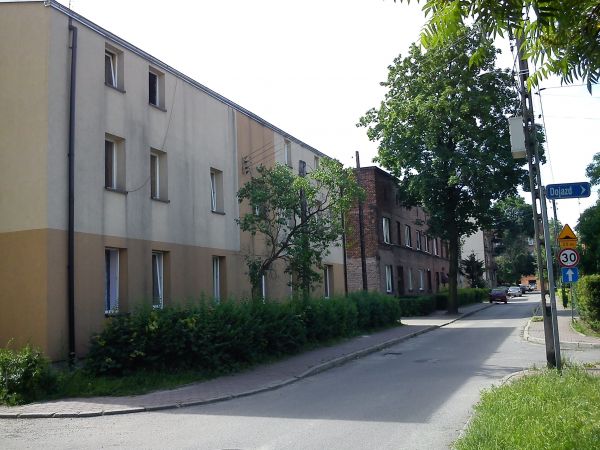 Sosnowiec-Niwka. Ulica Adama Śliwki.