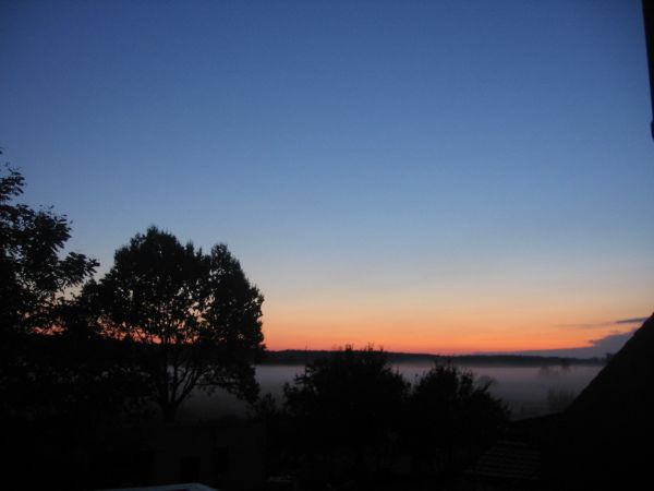 Wschód słońca na Młyńskiej Górze