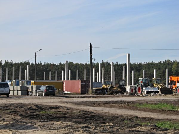 Budowa nowego ciągu produkcyjnego na terenie Steico