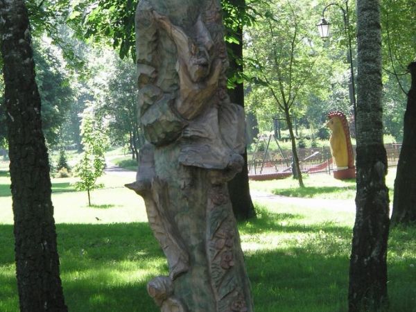 Rzezba park miejski