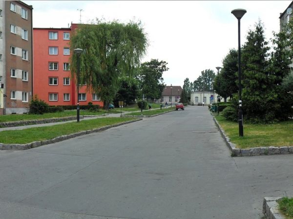 Aleja Wojska Polskiego w kierunku Dworca PKP