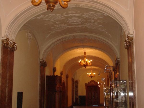 Wnętrza zamku Książ