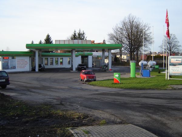 Stacja paliw.