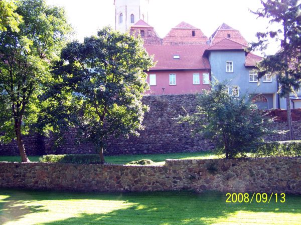 Mury obronne od ul. Spacerowej