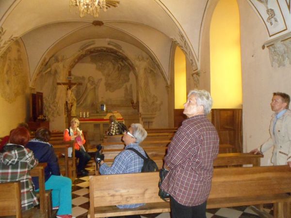 w kaplicy pw. św. Andrzeja Boboli, po prawej z prezbiterium kościoła. Przy temacie : zapraszam do galerii m. Strachocina i tam do opisów zdjęć - warto !