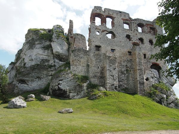 Fragment zamku w Ogrodzieńcu