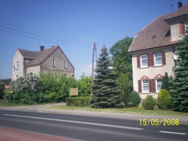 Przedwojenne domy przy ul. Słowackiego.