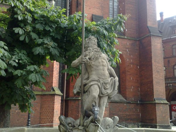 Fontanna Neptuna z 1731 roku.