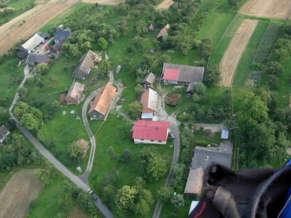 Szymanowice z lotu ptaka