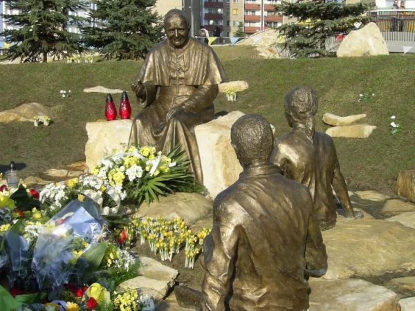 Pomnik Papieża Jana Pawła II (poświęcenie)