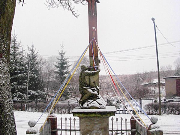 Św. Magdalena pod krzyżem. Ignalin.2010 r.