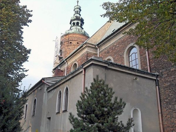 Kościół Św. Barbary w remoncie elewacji zewnętrznej