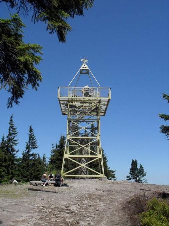 Wieża widokowa na Baraniej Górze