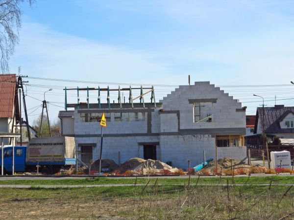 Nowa piekarnia przy Pomorskiej w budowie