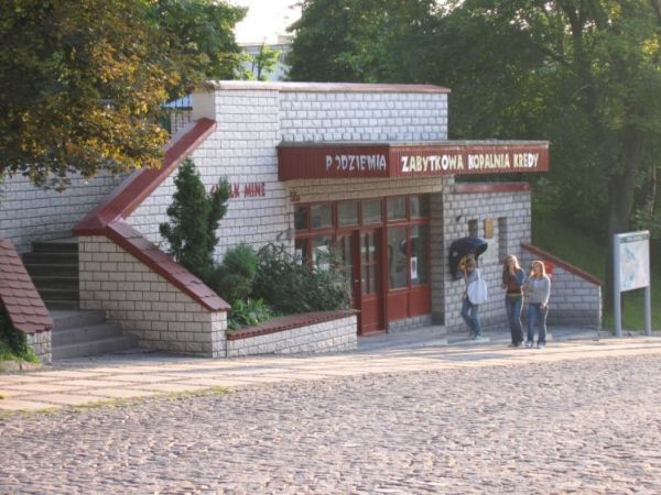 Wejście do podziemi chełmskich.