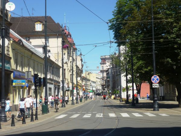 Ulica Gdańska - fragment.