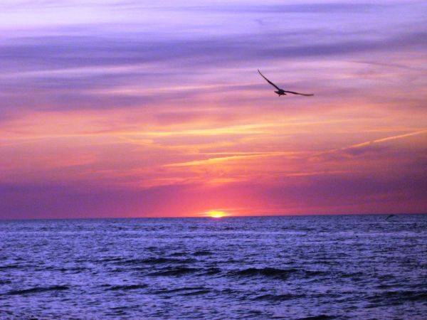 Wschód słoneczka w Chłopach.