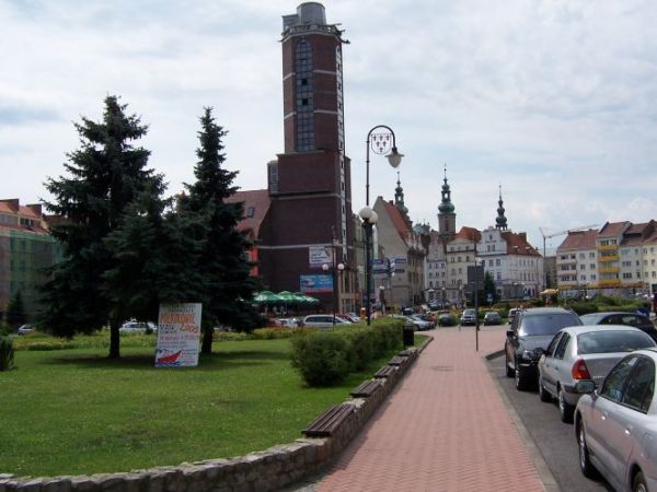 Rynek od strony ul. Wrocławskiej