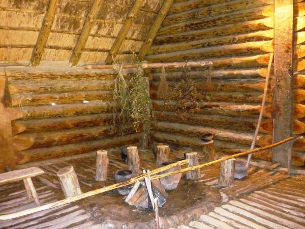 Osiedle w Biskupinie powstało  najprawdopodobniej zimą 738 roku p.n.e. Założono je na podmokłej wyspie na Jeziorze Biskupińskim (obecnie półwysep), o kształcie