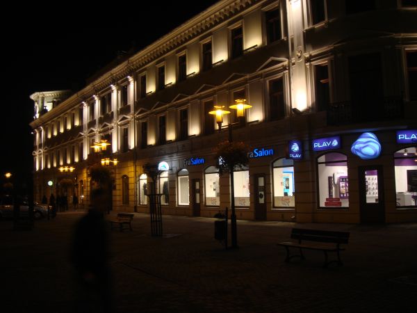KRAKOWSKIE PRZEDMIEŚCIE  -  nocą.