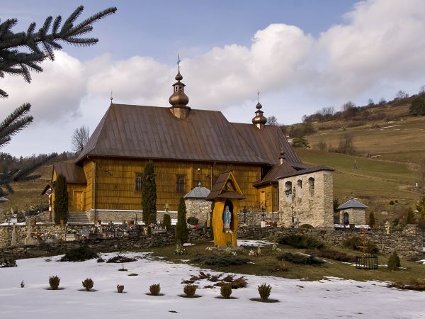 Wierchomla Wielka
Drewniany kościół, d. cerkiew greckokatolicka