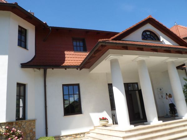 oficyna dworska w zespole pałacowo-parkowym, neogotycka, wzniesiona w tym samym okresie co pałacyk. W oficynie mieszkała służba dworska i były pokoje dla gości