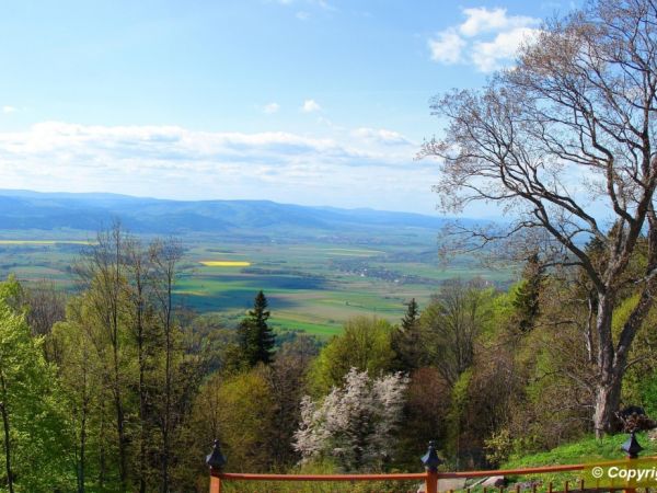 Widok z góry iglicznej