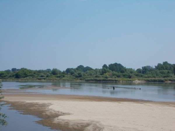 Mozaika znad Wisły .  Myśli  wzniosłe - "Po­zos­tanę tu przy to­bie, dopóki przychodzić będziesz na brzeg tej rze­ki. A gdy pójdziesz spać, ułożę się do snu u d