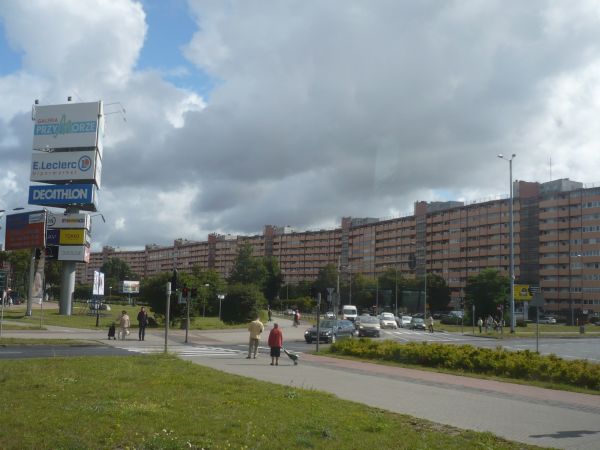 To tak zwany falowiec najdłuższy blok w Polsce.