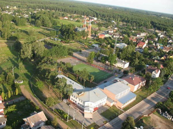 Długosiodło z "lotu ptaka"