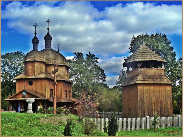 CERKIEW DREWNIANA W MUZEUM WSI LUBELSKIEJ
