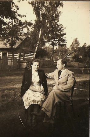 Strzelce Wielkie lata 40.