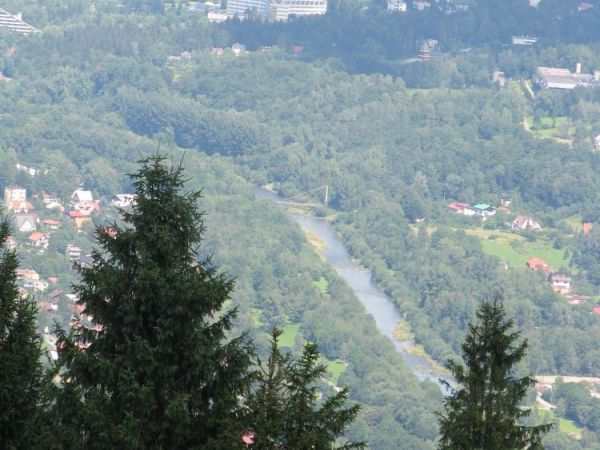 Widok na Wisłę - CZantoria